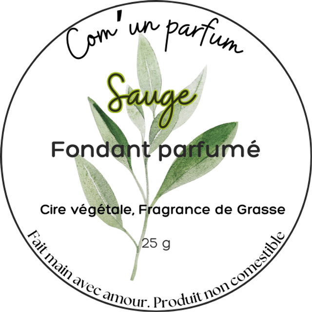 Fondant parfumé Sauge