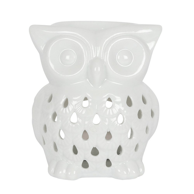 Brûle-parfum " Hibou Blanc " 