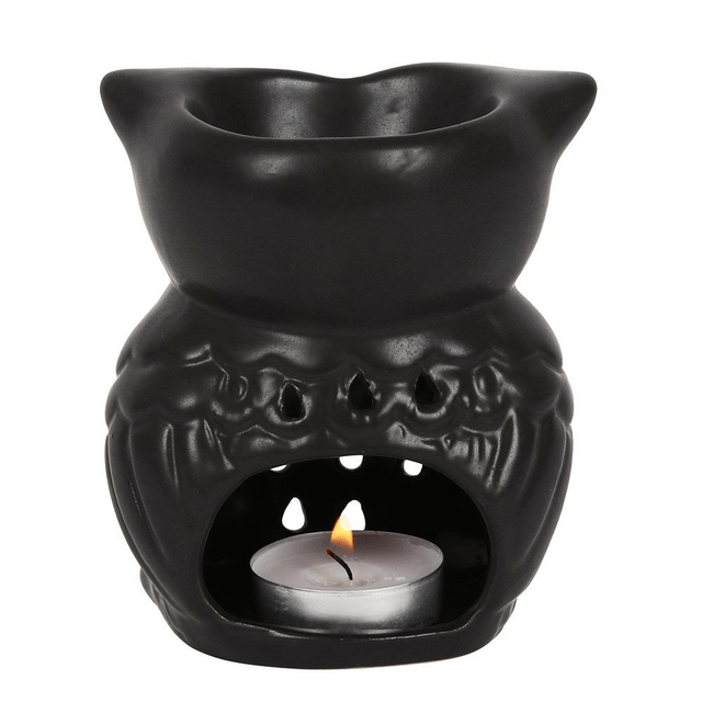 Brûle-parfum "Hibou Noir"