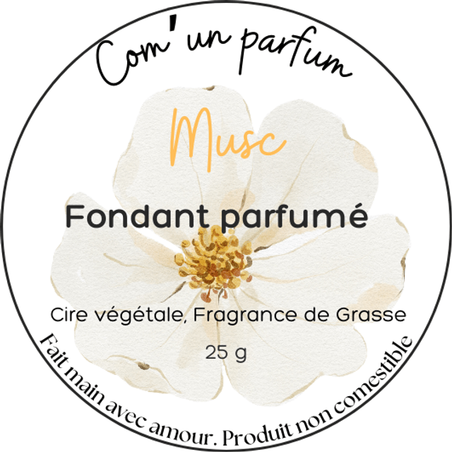 Fondant parfumé Musc