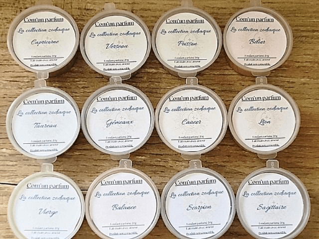  Coffret de 12 fondants parfumés 