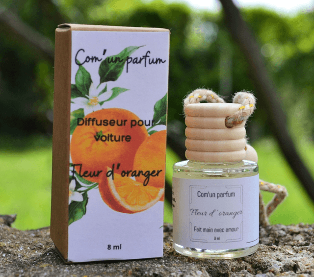 Diffuseur pour voiture Fleur d&#039;oranger 8ml