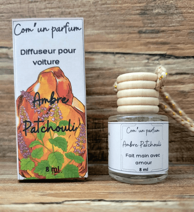 Diffuseur pour voiture Ambre Patchouli 